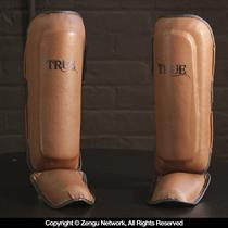Natural Leather Shin Guards